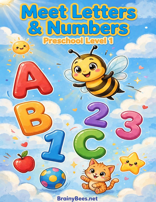 Preschool Level 1: Meet Letters & Numbers