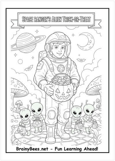 Halloween Alien Space Ranger