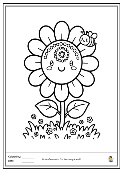 Smiling Sunflower
