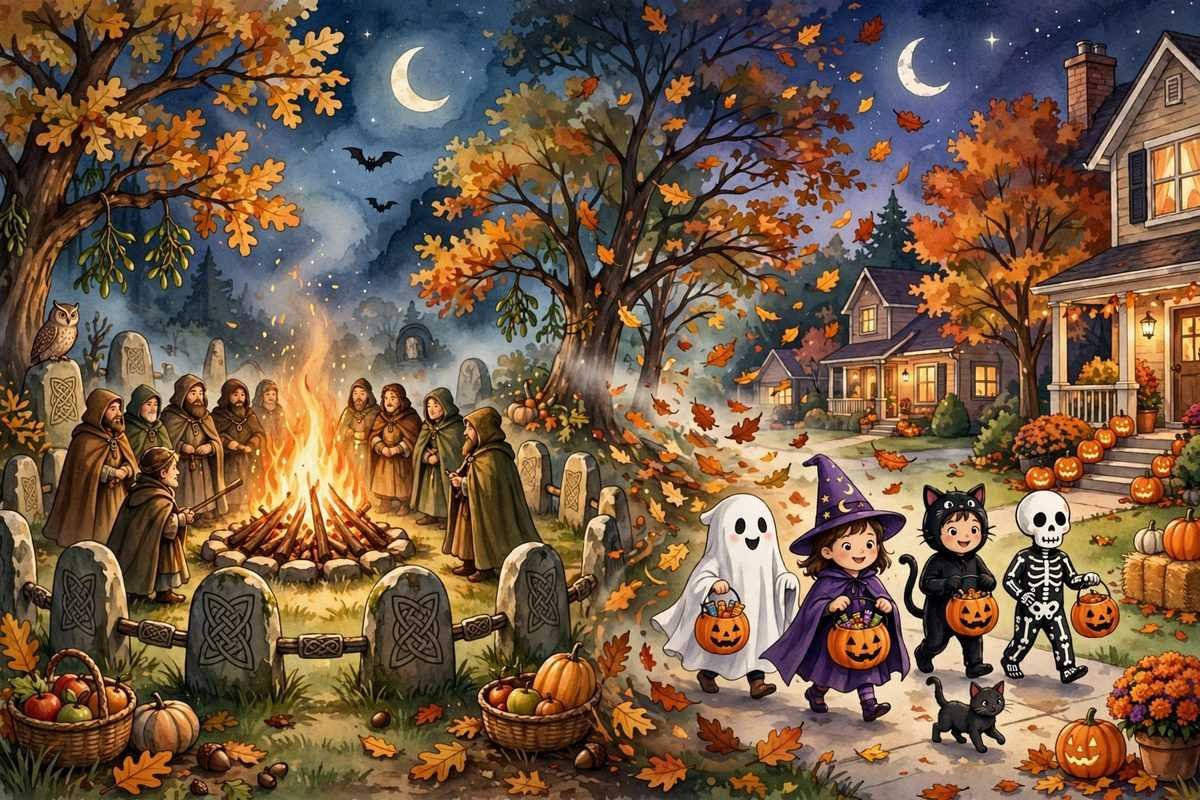 Why Do We Celebrate Halloween? The Real Story (Kid-Friendly Version)