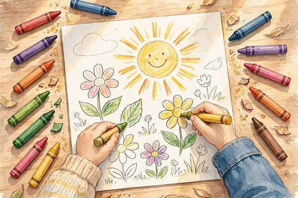 Coloring Isn't Just Keeping Kids Busy — Here's What's Really Happening