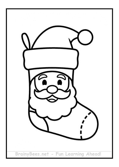 Christmas Santa Socks