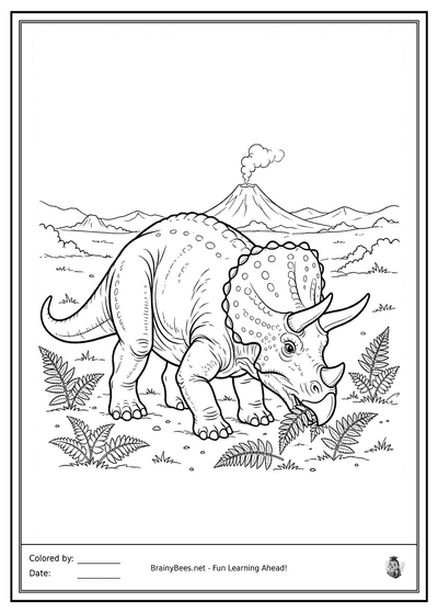 Realistic Triceratops