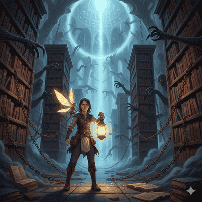 The Library of Whispering Shadows