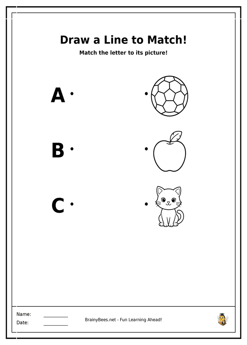 Match Letters to Pictures