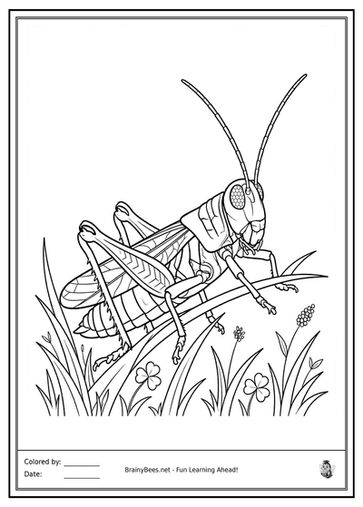 Realistic Grasshopper