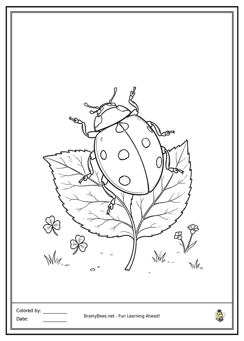 Realistic Ladybug