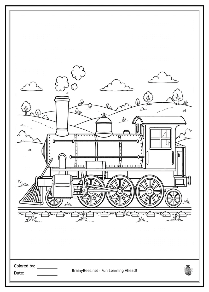 Realistic Steam Train