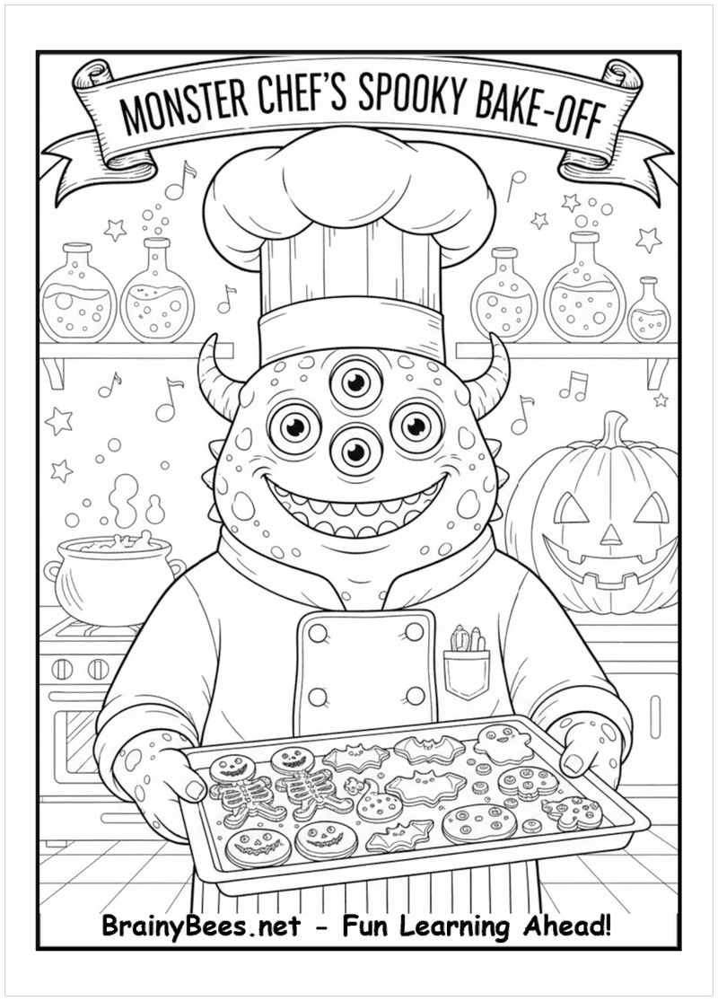 Halloween Monster Cookies