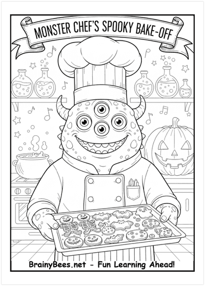 Halloween Monster Cookies