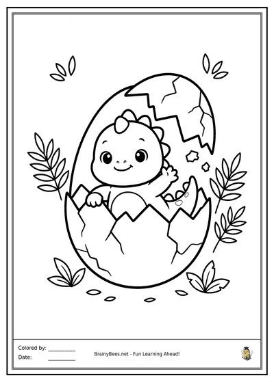 Baby Dinosaur Hatching