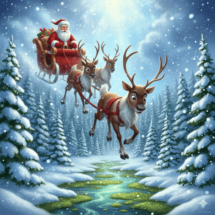 The Reindeer Who Couldn't Fly