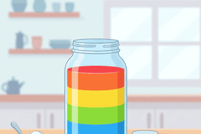 Rainbow in a Jar