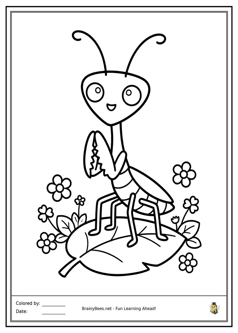 Cute Praying Mantis