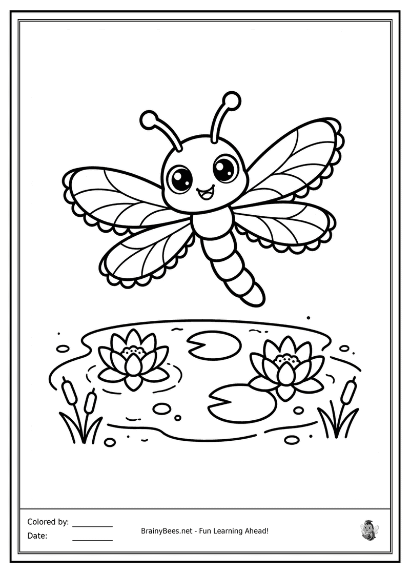 Cute Dragonfly